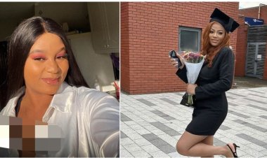 Brilliant Lady bags master’s degree at UK university, celebrates achievements