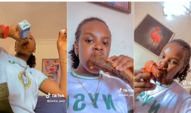 NYSC Corper Celebrates Election as CDS Financial Secretary with Hilarious Video