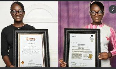 Rising Nigerian Math Prodigy Strikes MENSA IQ of 150 and Bags LIMCA Award for Memory Championship