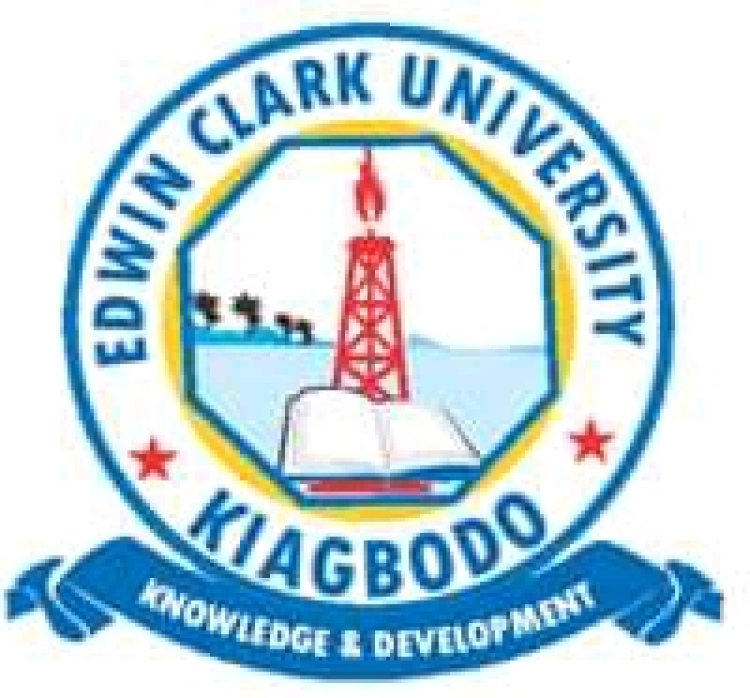 Edwin Clark University admission list for 2023/2024 session
