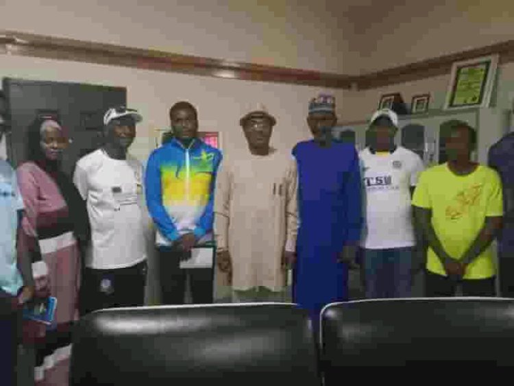 Taraba State University Sports Director Visits Vice Chancellor to Boost Sporting Activities