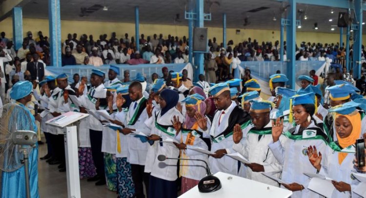BUK Inducts 315 Medical and Health Professionals
