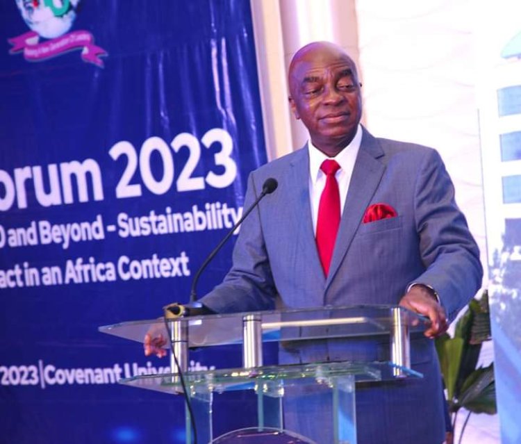 Covenant University Chancellor Challenges Africans in Knowledge Industry
