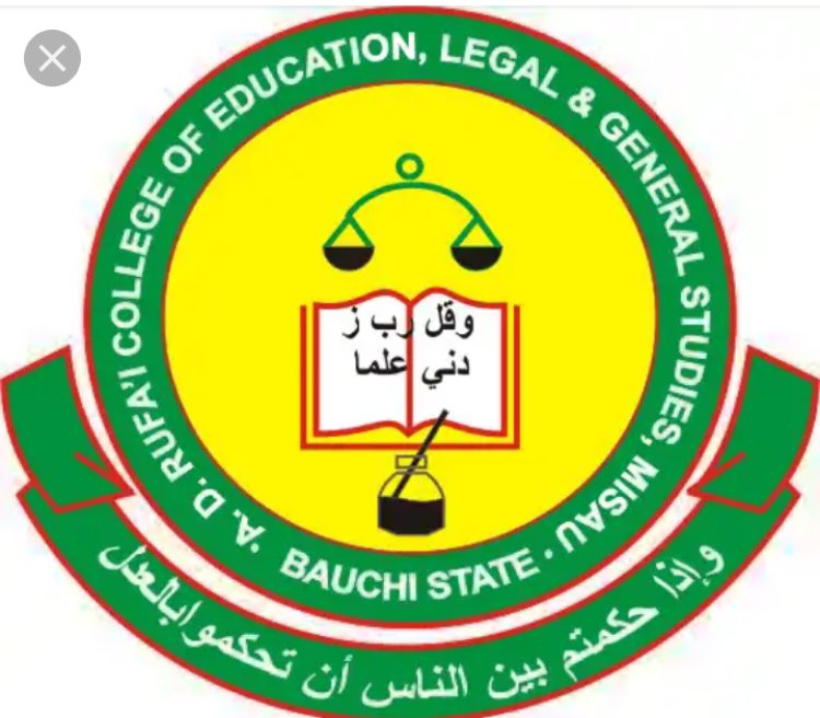 A.D Rufa'i College of Education Legal and General studies Admission form for 2023/2024