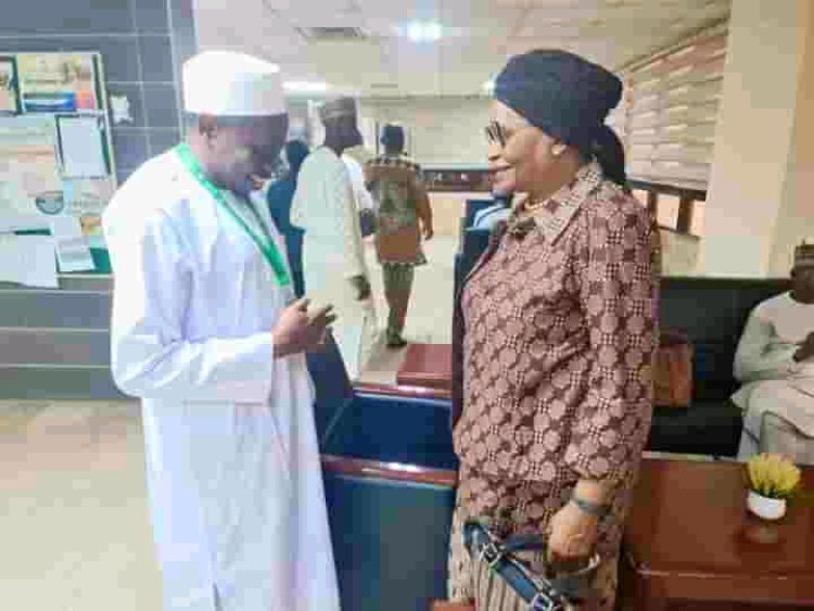 Fulafia VC Abdul Rahman bumps into Braide in Abuja, extols her virtues