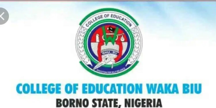 List of Courses Offered in College Of Education, Waka-biu