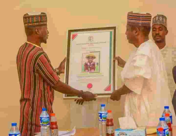 Borno State University VC Honoured By YVFPI