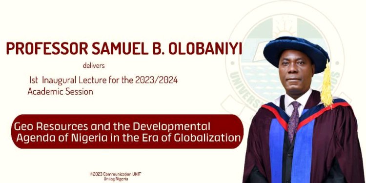 Professor Samuel Bamidele Olobaniyi Delivers UNILAG 1st Inaugural Lecture