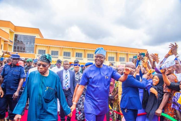 Former Nigeria President Chief Olusegun Obasanjo Inaugurates LAUTECH Iseyin Campus