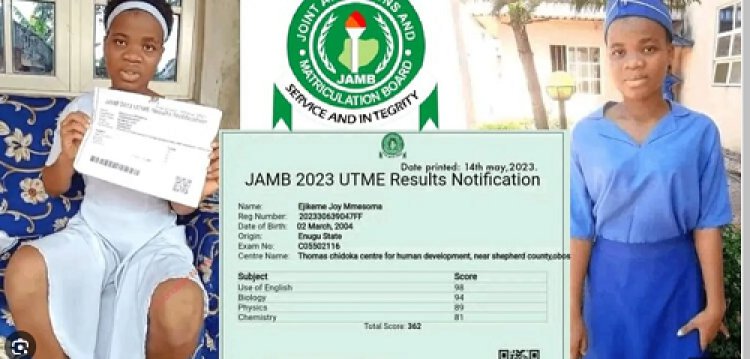 Good News for Mmesoma Ejikeme: Anambra State Education Commissioner Adopts UTME Candidate After Controversy