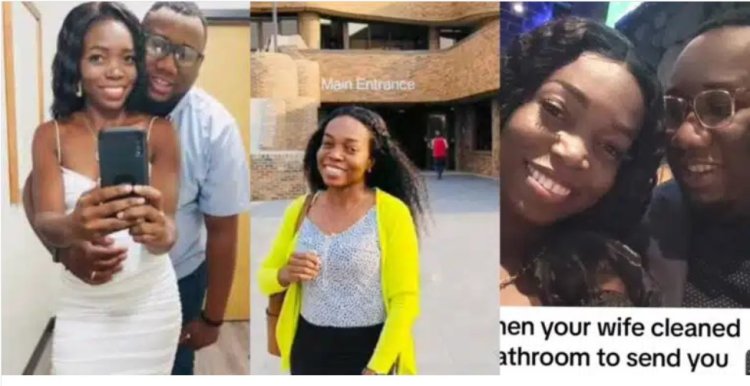 Nigerian Man Sends Wife to School After Becoming Bank Manager; She Worked as Cleaner to Sponsor His Education in Canada
