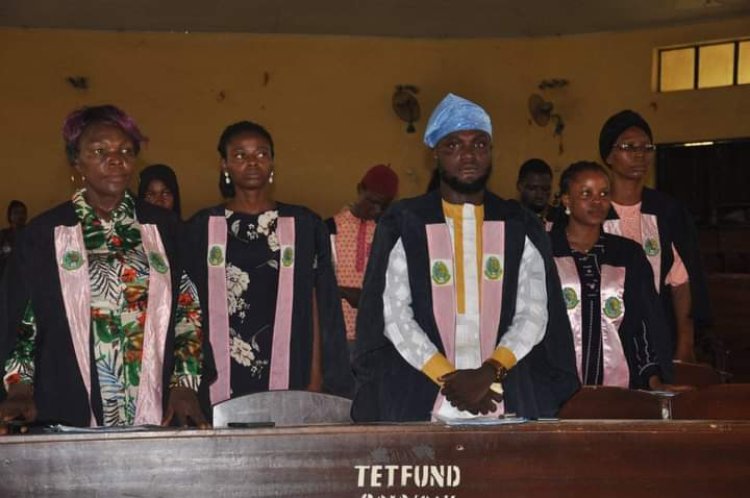 FCE Oyo 13th Matriculation Ceremony For PDE Students