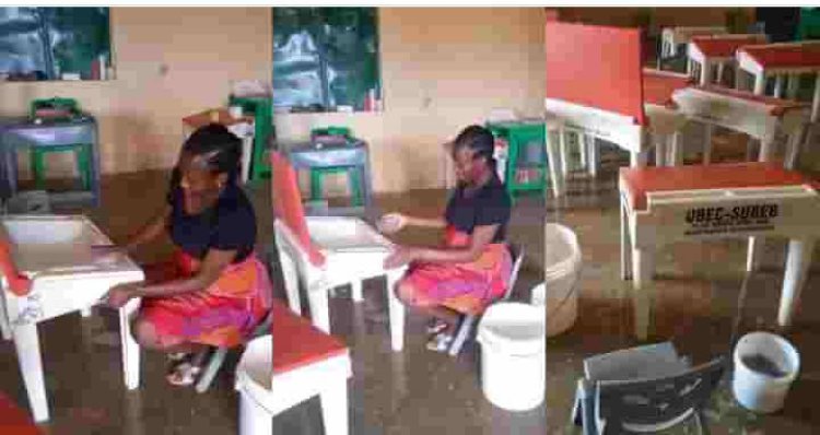 Dedicated Teacher's Act of Kindness Wins Hearts: Washing Pupils' Dirty Desks After School