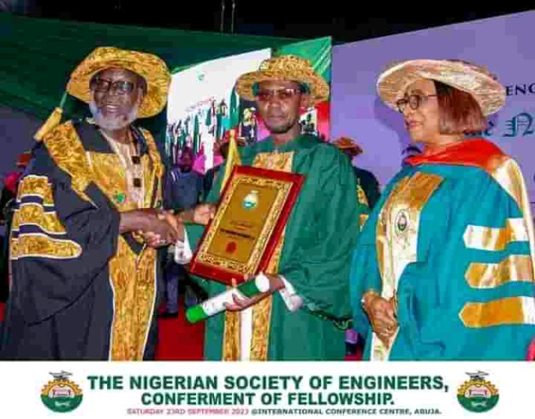 ATBU NUESA Celebrates Engr. Dr. I. M Hadi FNSE on His Fellowship Conferment