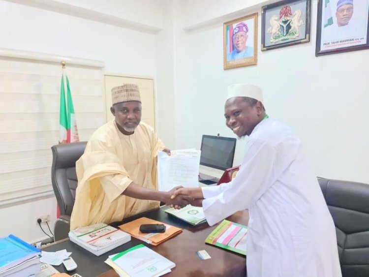 FULafia VC Prof. Abdul Rahman Visits Minister of State for Education