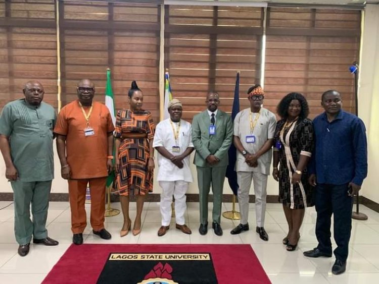 Officials of Angolan Embassy, Nigeria Visit LASU
