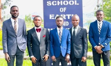 Great Futarians Win 2nd Place in Prestigious Geology Competition and Donate Prize for Departmental Upgrades