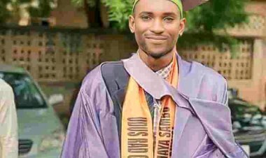 Yahaya Sambo graduated with Nine Awards from Usman Danfodiyo University