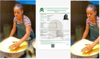 20-Year-Old Garri Seller Earns Scholarship from NGO