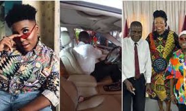 Nigerian Singer Teniola Honors Former Teacher with a Brand-New Lexus Car