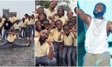 Nigerian Musician Davido Joins Forces with Dream Catchers Academy to Empower Underprivileged Girls