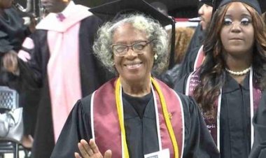 80-Year-Old Woman Realizes Lifelong Dream, Graduates with Honors, and Pursues Master's Degree
