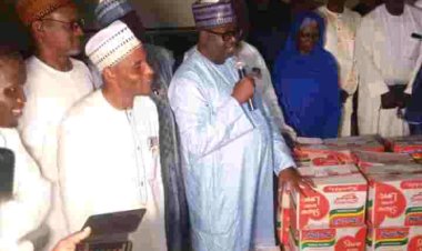 FCE Yola Provost, Dr. Mohammed Usman, Launches Palliative Distribution for College Hostel Students