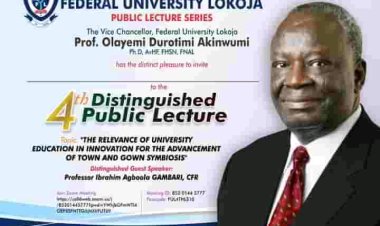 Former President Buhari Chief of Staff, Professor A. Gambari, To Deliver Public Lecture at FUL
