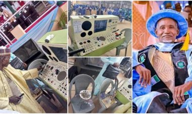 70 Year Old Nigerian Innovator Built Fuelless Generator Honored with Science Doctorate by Gombe State University