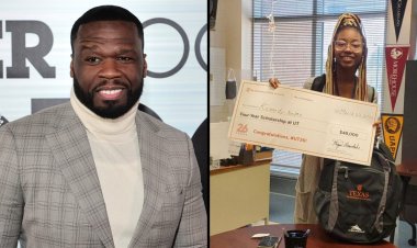 50 Cent Grants $48,000 Scholarship to  High School Student who was unable to pay her school fees