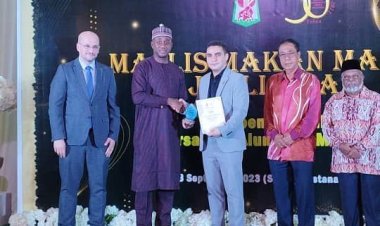 Malaysian University Honours Dr. Umar Ahmed of BSU With Best Alumni Achievement Award