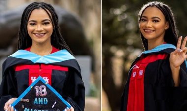 18-Year-Old  Earns Master's Degree with 4.0 GPA sets record as youngest graduate