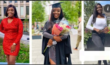Meet Brilliant Nigerian Lady Who Graduated With A Master’s Degree From Canada With A 100% Record