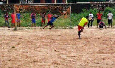 Imo Sports Commissioner Kicks Off IMSU Fresher's Football Tournament in Style