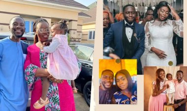 Man celebrates wife-“She chose marrying me over going to school in Australia”