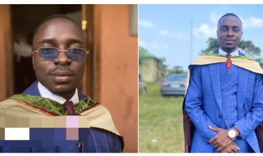 Brilliant Nigerian Man Graduates as Civil Engineer with 4.82/5.00 CGPA, Wins Best Student Award