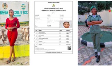 She Left School 5 Years Ago: NECO Result of Young Girl Who Wants to Join Nigerian Army Causes Stir