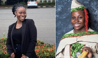 Nigerian lady bags first-class Mechanical Engineering, celebrates achievement
