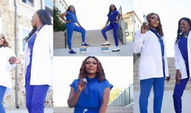 Nigerian mother and  her daughter melt hearts as they both graduate from nursing school in US
