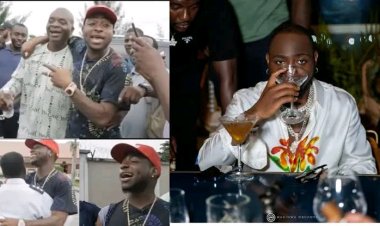 Old Video of Davido Emerges Showing Him with Former School Teachers