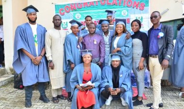 Students of National Open University Abuja Celebrates Matriculation with Enthusiasm