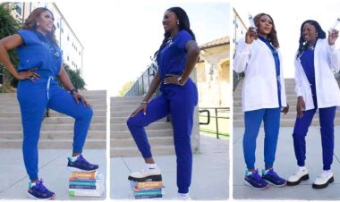 "We Were Classmates": Mum & Her Daughter Graduate From Nursing School in USA, Become Nurses Same Day