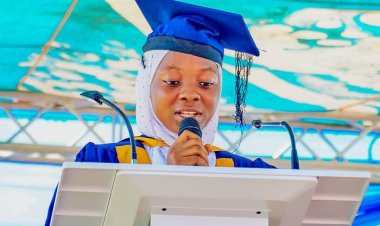 Mariam Oyiza Ibrahim of the Department of Economics, Emerged Best Graduating Student of FULokoja for 2021/2022 Session with CGPA of 4.84