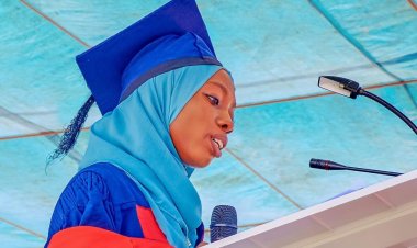 Zafirah Eneyamire Isah, of the Department of Chemistry, is the Overall Best Graduating Student of FULokoja for the 2020/2021 session with a CGPA of 4.89.l