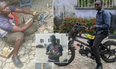 From ABU Graduate to Inventor: Transforming My Mother's Bicycle into a Motorbike Inspired by my Quest for New Ideas