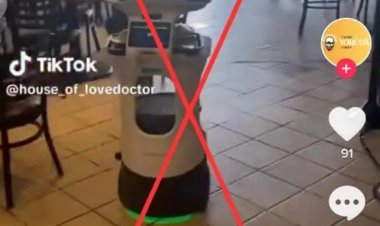 False Claim: FUOYE Students Did Not Design Waiter Robot; It's a Product by Bear Robotics