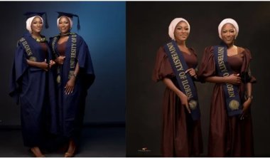 Twin Sisters Achieve First-Class Honors Together at UNILORIN