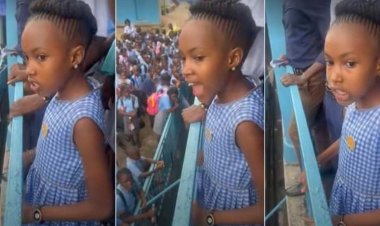 Young Nigerian Schoolgirl's Impressive Speech During Assembly Stuns the Internet