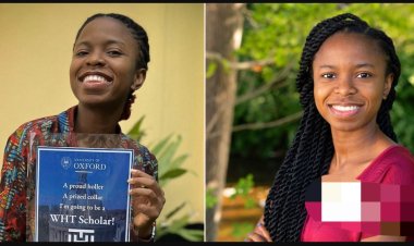Young Nigerian lady wins scholarship to University of Oxford, set to bag masters degree