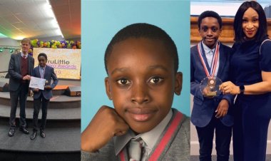 12-Year-Old British Nigerian Boy Becomes Scholar After Discovering New Mathematics Formula